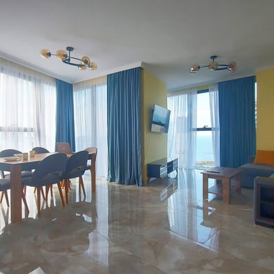 Premium Apartment 85m² with Panoramic View for Rent, Batumi, Georgia