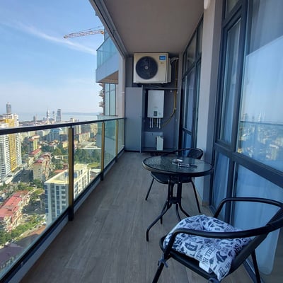 Premium Apartment 85m² with Panoramic View for Rent, Batumi, Georgia
