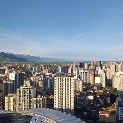 Premium Apartment 85m² with Panoramic View for Rent, Batumi, Georgia