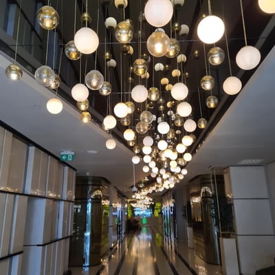 Alquiler de un estudio con vistas panorámicas al mar y al bulevar, 30 m², Batumi, Georgia