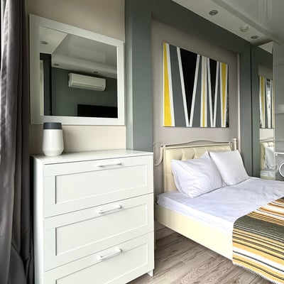 Alquiler de un estudio con vistas panorámicas al mar y al bulevar, 30 m², Batumi, Georgia