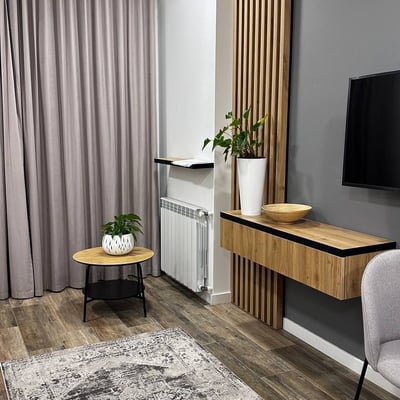 Alquiler de un apartamento elegante con vista directa al mar, 50 m², White Sails, Batumi, Georgia