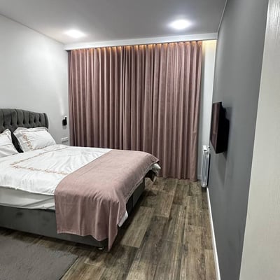 Alquiler de un apartamento elegante con vista directa al mar, 50 m², White Sails, Batumi, Georgia