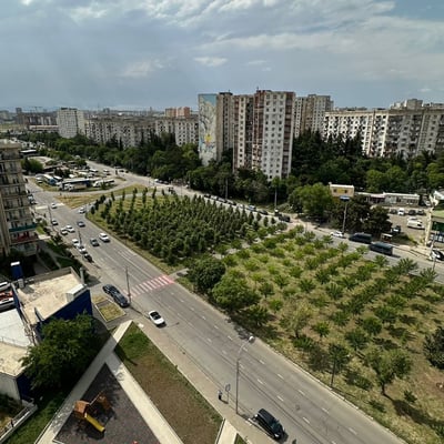 Alquiler de moderno apartamento amueblado, 58 m², Tbilisi, Georgia