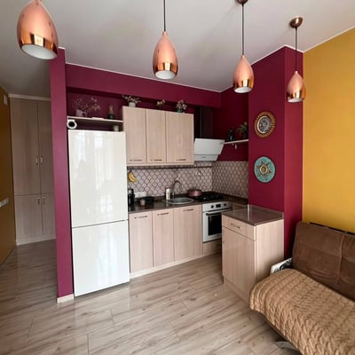 Cozy and bright 46 m² apartment for rent in Batumi