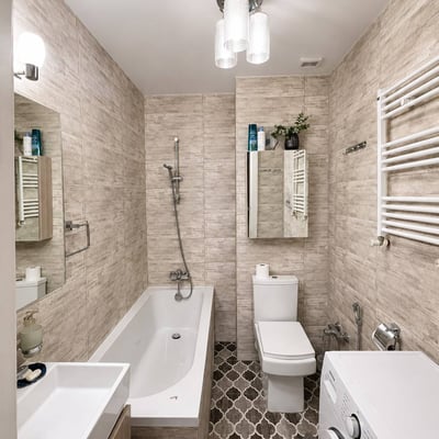 Cozy and bright 46 m² apartment for rent in Batumi