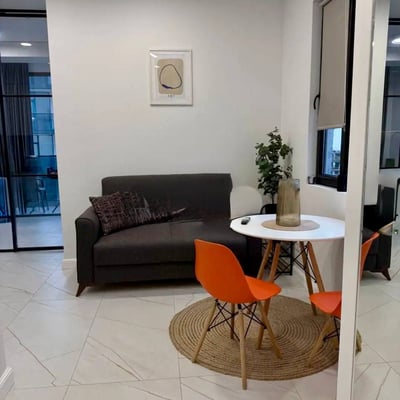 Modern 39 m² studio apartment for rent, close to the sea, Batumi, Georgia