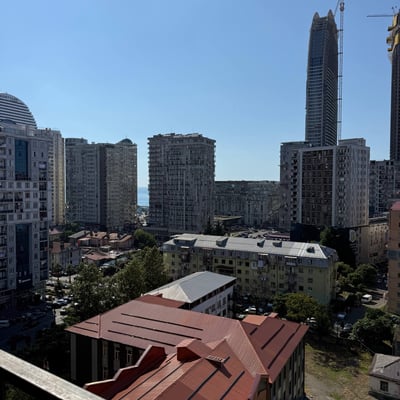 Furnished apartment rental near the sea, 47 sqm, Batumi, Georgia