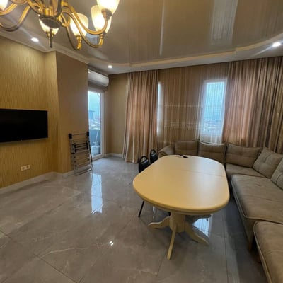 Bright furnished apartment rental, 90 sqm, Batumi, Georgia