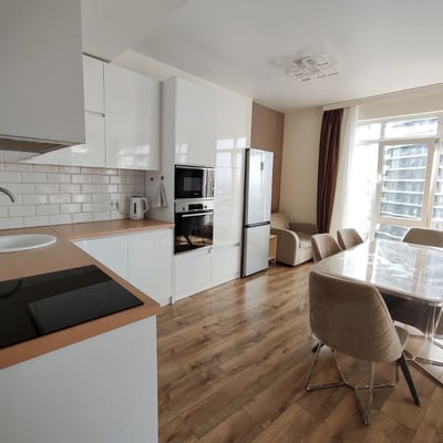 Long-term rental of a spacious apartment close to the sea in White Sails, Batumi, Georgia