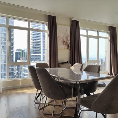 Long-term rental of a spacious apartment close to the sea in White Sails, Batumi, Georgia