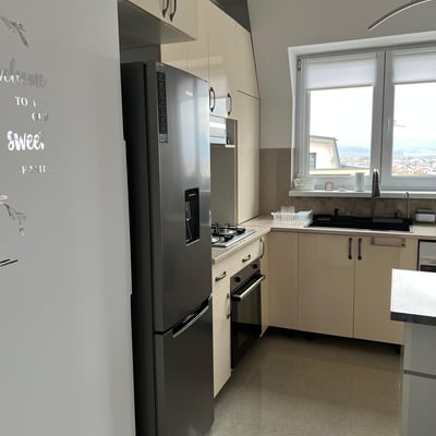 Cozy apartment with panoramic mountain view and terrace for rent, Râșnov, Brașov, Romania