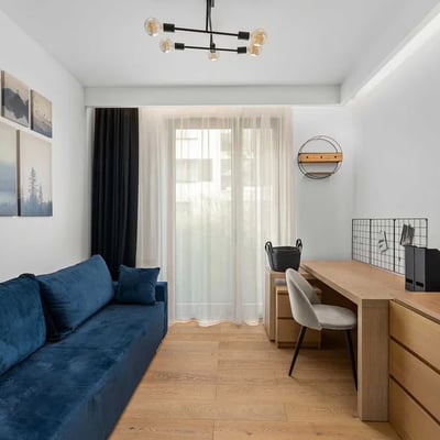 Rent of a modern apartment with a garden, 73 m², Bronowice district, Krakow, Poland