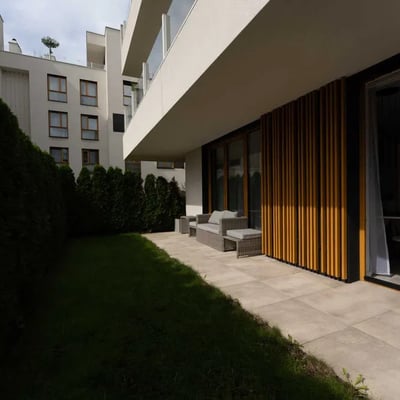 Rent of a modern apartment with a garden, 73 m², Bronowice district, Krakow, Poland
