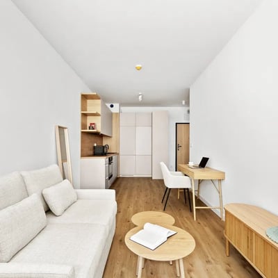 Rent a bright, comfortable apartment, 42 m², Czyżyny, Kraków, Poland
