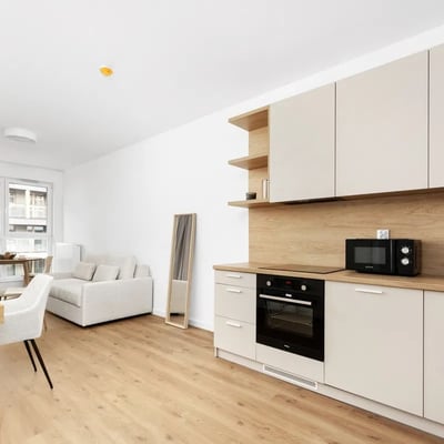 Rent a bright, comfortable apartment, 42 m², Czyżyny, Kraków, Poland