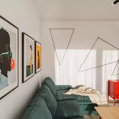 Alquiler de un moderno apartamento de 2 habitaciones, 56 m², Uno Residence, Brașov, Rumanía