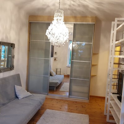 Cozy furnished 31 m² studio apartment for rent in Warsaw, Poland