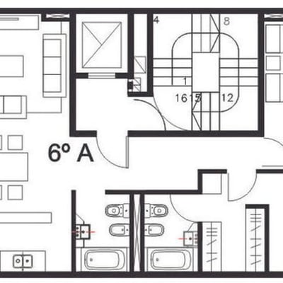 Alquiler de amplio y luminoso apartamento, Buenos Aires, Argentina