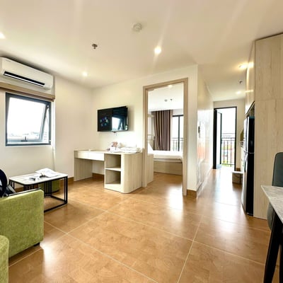 Location d'un nouvel appartement lumineux avec 1 chambre, Da Nang, Vietnam
