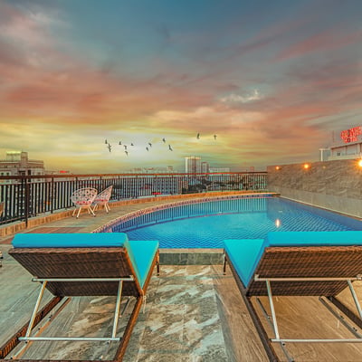 Rent a spacious, furnished apartment with pool, Son Tra, Da Nang, Vietnam