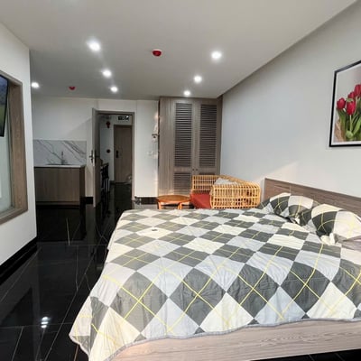 Alquiler de estudio nuevo y moderno cerca de la playa, Da Nang, Vietnam