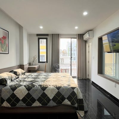Alquiler de estudio nuevo y moderno cerca de la playa, Da Nang, Vietnam
