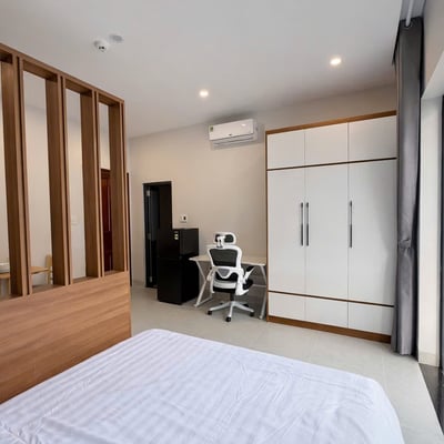 Neue und helle Studio-Wohnung in Strandnähe mieten, Da Nang, Vietnam