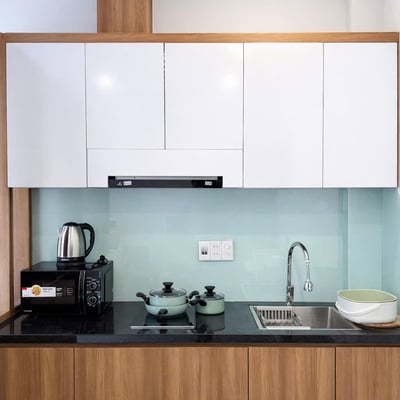 Neue und helle Studio-Wohnung in Strandnähe mieten, Da Nang, Vietnam