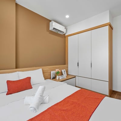 Alquiler de apartamento nuevo y luminoso cerca de la playa, Son Tra, Da Nang, Vietnam