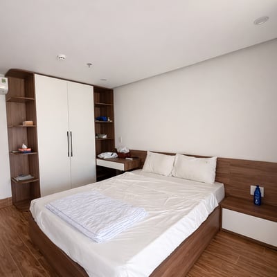 Vermietung einer hellen, modernen Wohnung in Strandnähe, Ngu Hanh Son, Da Nang, Vietnam