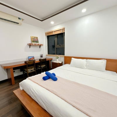 Rent a bright, furnished apartment near the beach, Da Nang, Vietnam