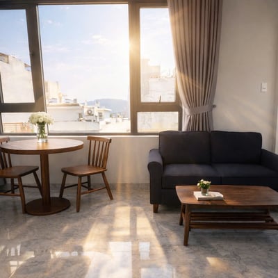 Rent of a modern, elegant apartment, Son Tra District, Da Nang, Vietnam