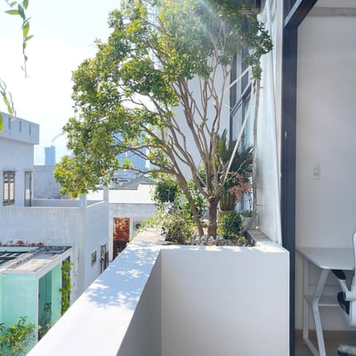 Rent a unique, furnished duplex apartment, Son Tra, Da Nang, Vietnam