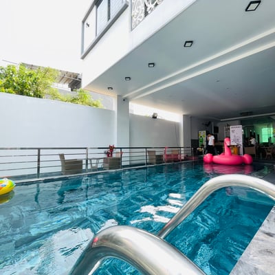 Alquiler de apartamento amplio y amueblado con piscina, Son Tra, Da Nang, Vietnam
