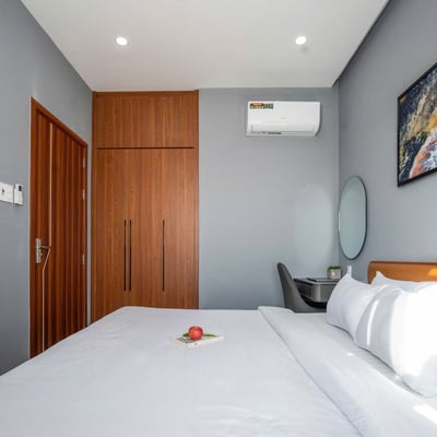 Rent a luxury, furnished apartment with pool, Ngu Hanh Son, Da Nang, Vietnam