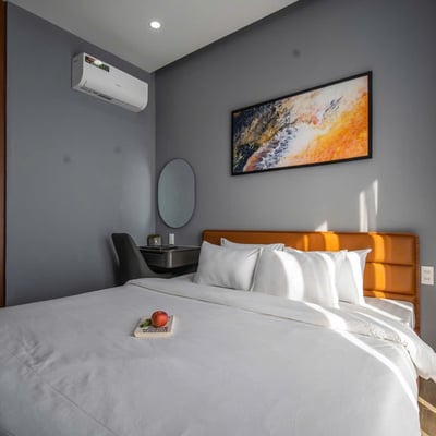 Rent a luxury, furnished apartment with pool, Ngu Hanh Son, Da Nang, Vietnam