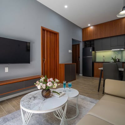 Rent a luxury, furnished apartment near the beach, Ngu Hanh Son, Da Nang, Vietnam