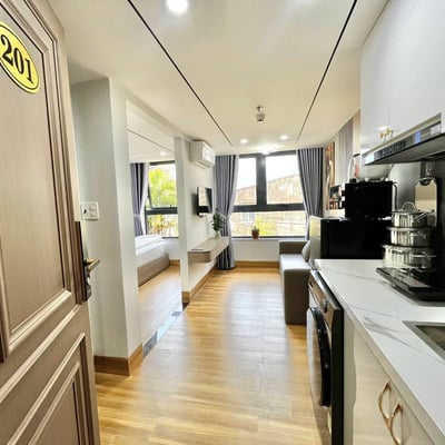 Location d'un appartement de luxe d'1 chambre, Son Tra, Da Nang, Vietnam