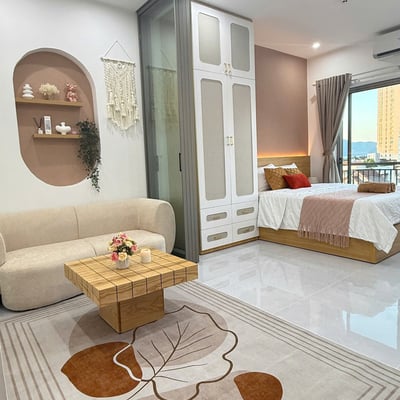 Vermietung einer modernen, möblierten Wohnung in Strandnähe, Son Tra, Da Nang, Vietnam