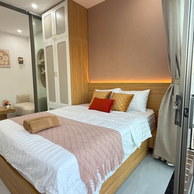 Vermietung einer modernen, möblierten Wohnung in Strandnähe, Son Tra, Da Nang, Vietnam