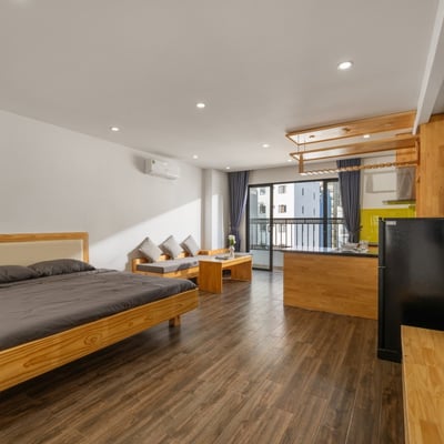 Rent of a bright, comfortable studio near the beach, Da Nang, Vietnam
