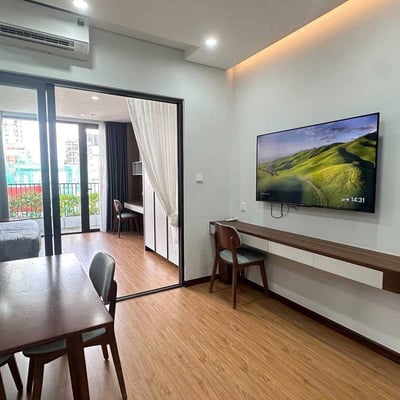 Helle möblierte Wohnung zur Miete in Strandnähe, Da Nang, Vietnam