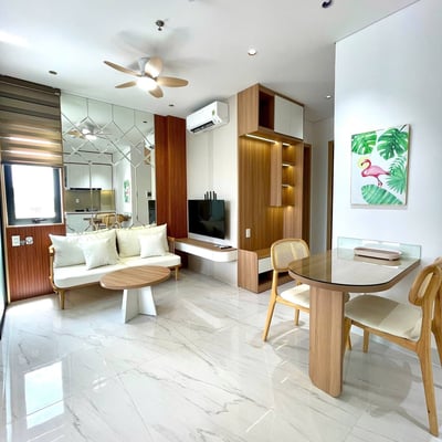 Bright New Apartment for Rent Near the Beach, Da Nang, Vietnam