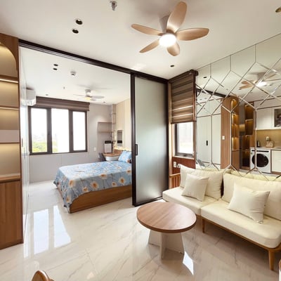 Bright New Apartment for Rent Near the Beach, Da Nang, Vietnam