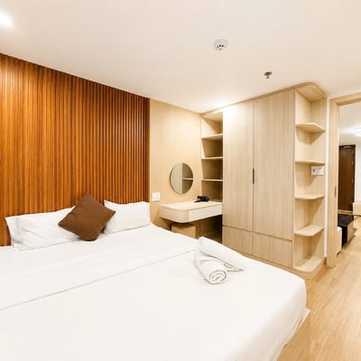 Bright Apartment for Rent Near the Beach, Da Nang, Vietnam