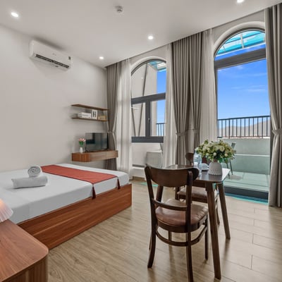 Penthouse Studio for Rent Near the Beach, Son Tra, Da Nang, Vietnam