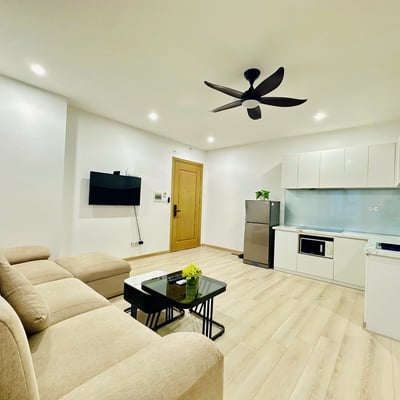 Appartement spacieux d'une chambre à louer avec vue sur la ville, Da Nang