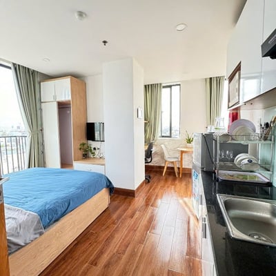 Beachside studio apartment for rent, Da Nang, Vietnam