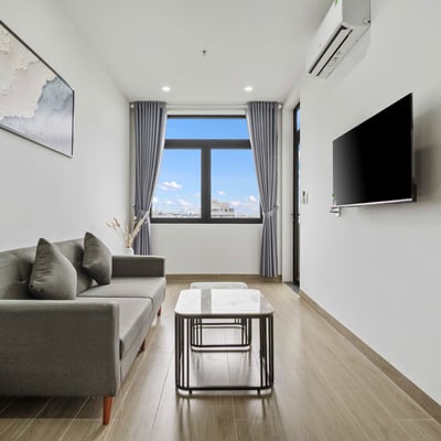 Bright Apartment for Rent Near the Beach, Son Tra, Da Nang, Vietnam